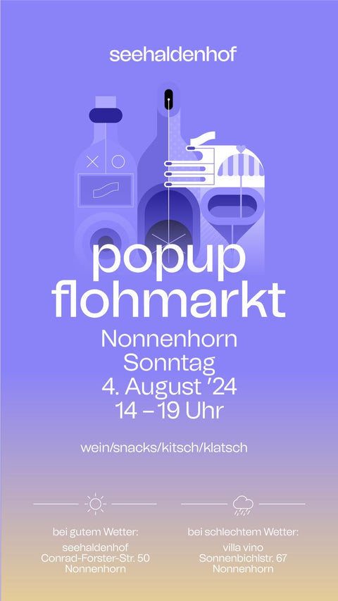 Pop Up Flohmarkt am 04.08.24